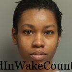 Jazmine Adams Mugshot 02-12-2025 – Wake County NC