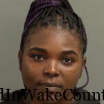 Timia Barefield Mugshot 02-04-2025 Wake County, NC