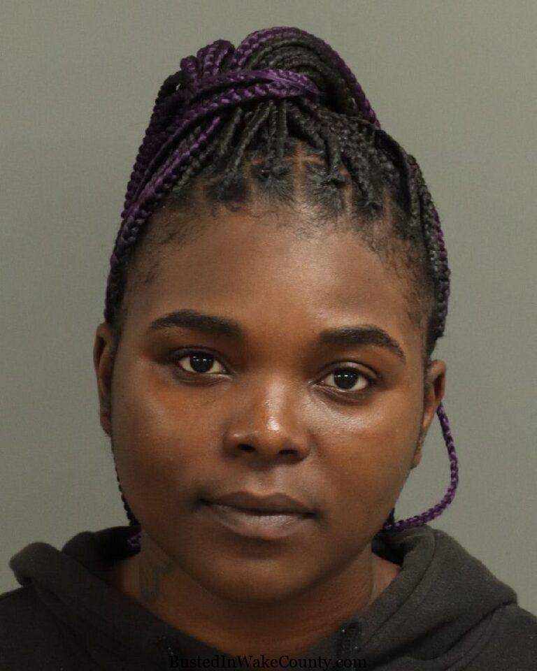Timia Barefield Mugshot 02-04-2025 Wake County, NC