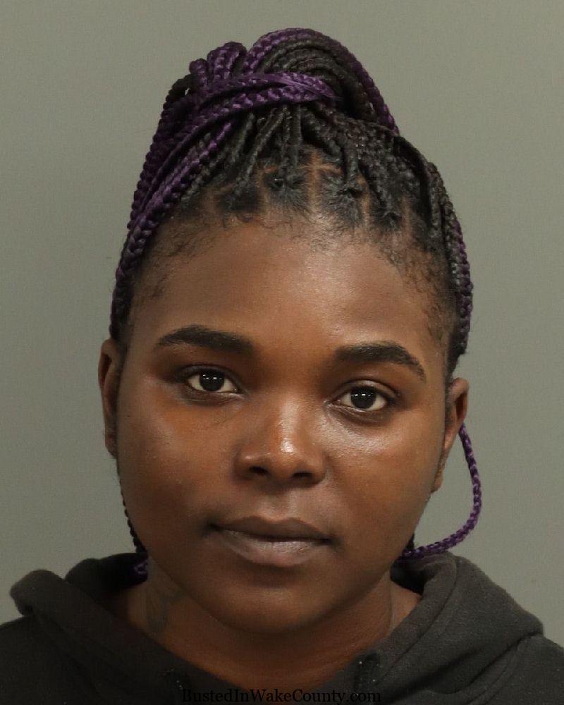 Timia Barefield Mugshot 02-04-2025 Wake County, NC
