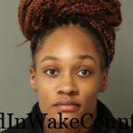 Ashanti McAllister Mugshot 02-05-2025 Wake County, NC