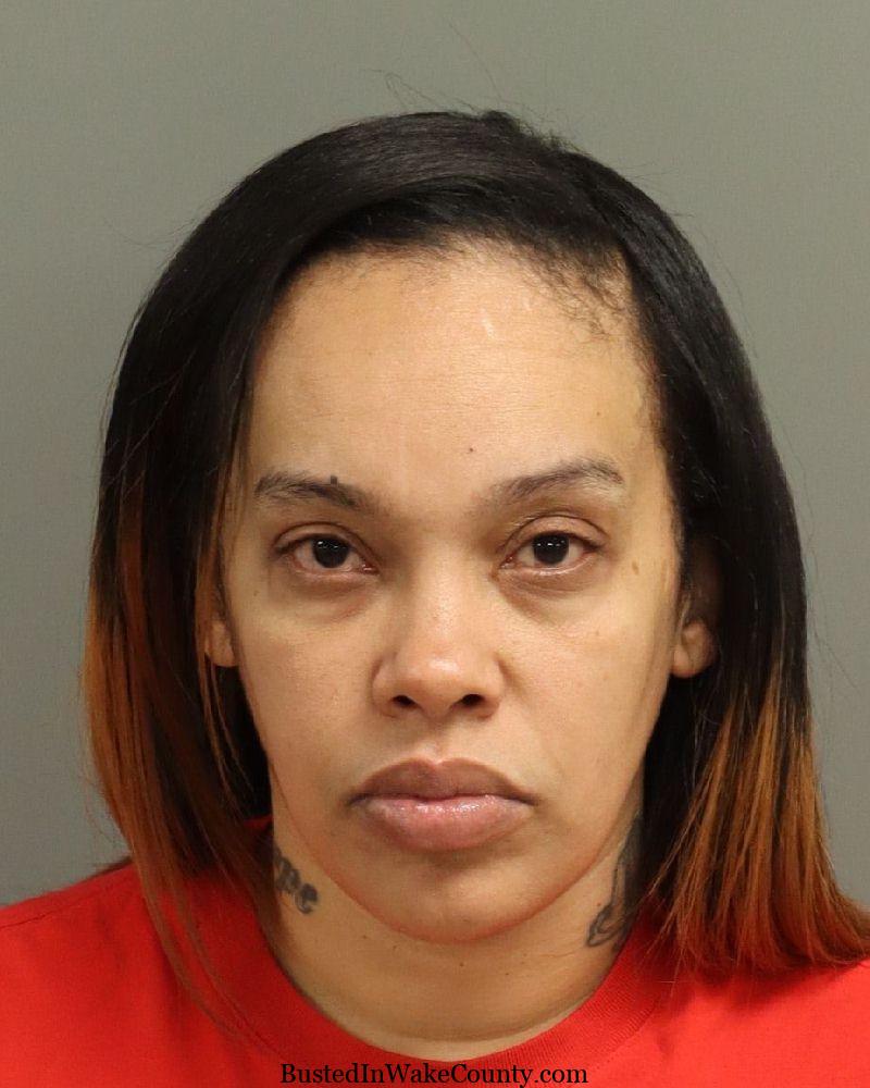 Ashley Hayes Mugshot 02-04-2025 Wake County, NC