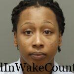 Zaporia Rouse Mugshot 02-03-2025 Wake County, NC