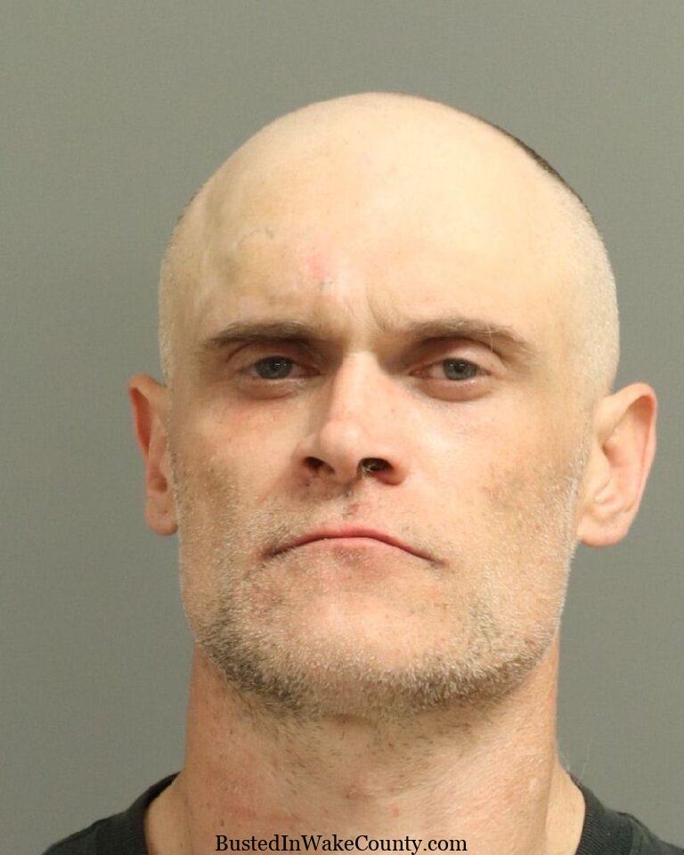 Michael Whitt Mugshot 02-04-2025 Wake County, NC