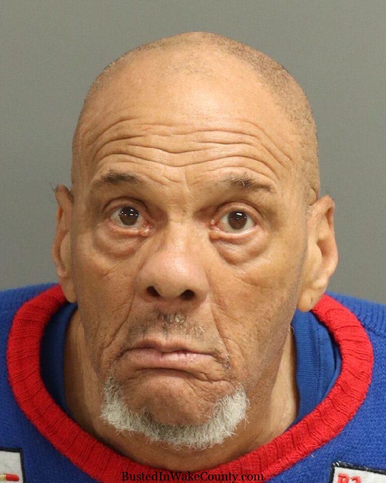 Ervin Sutton Mugshot 02-04-2025 Wake County, NC