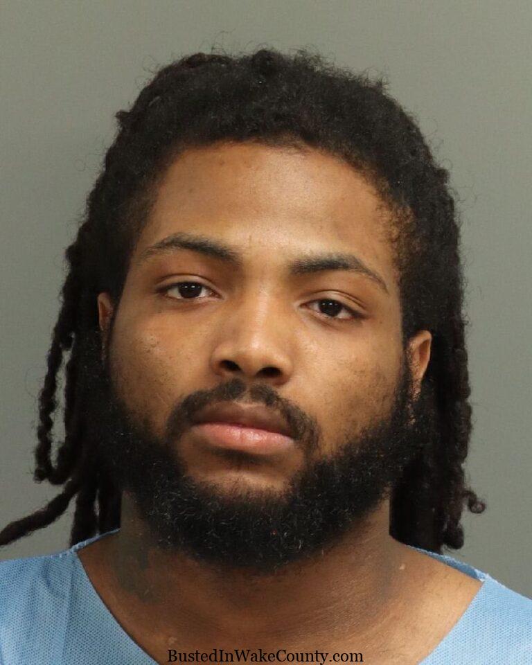 Maliki Parker Mugshot 02-04-2025 Wake County, NC