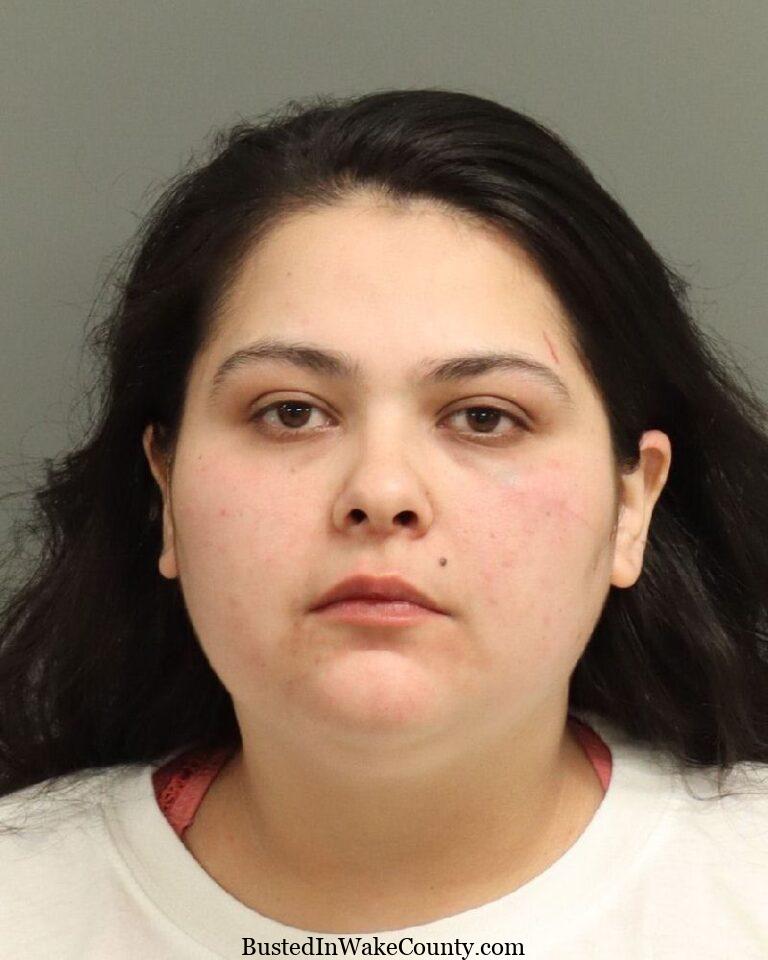 Kimberly Arias-Funez Mugshot 02-10-2025 – Wake County NC