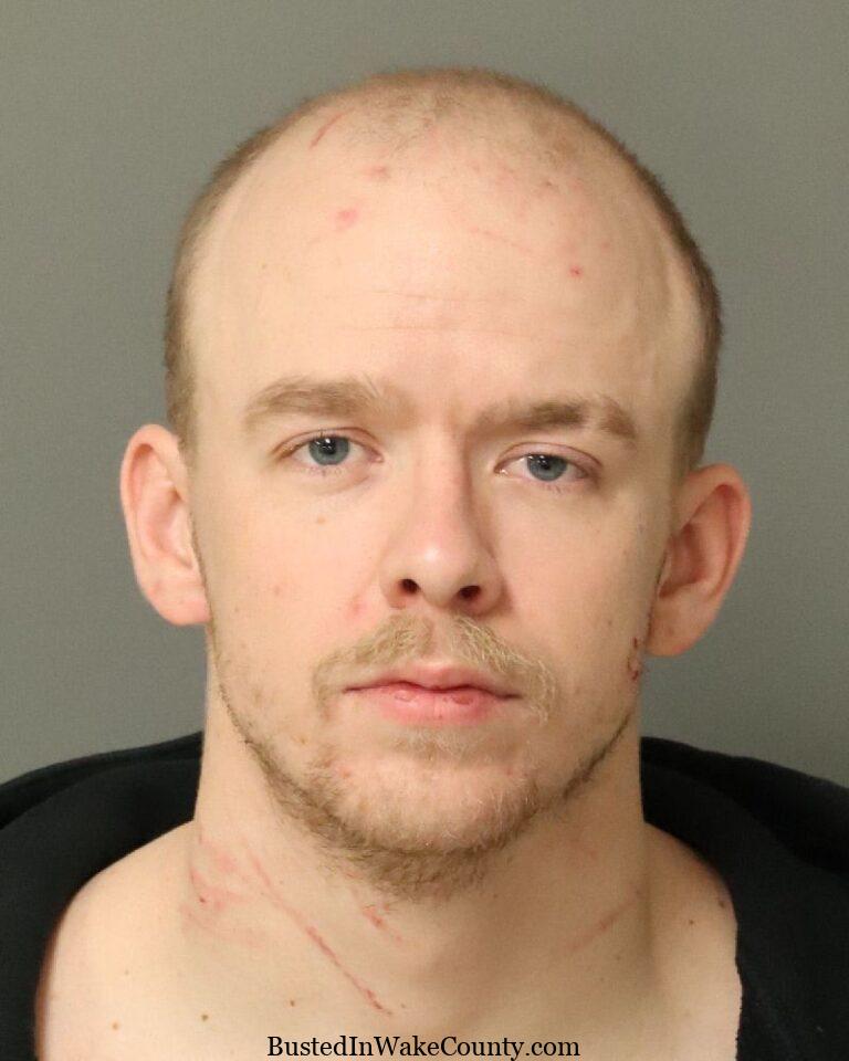 Cameron Entringer Mugshot 02-04-2025 Wake County, NC